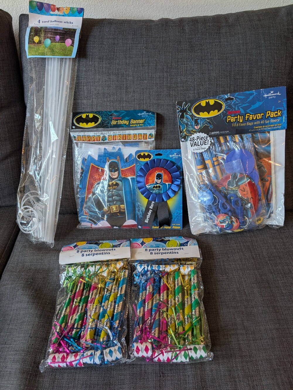 Vintage Batman Birthday Decorations Bundle!